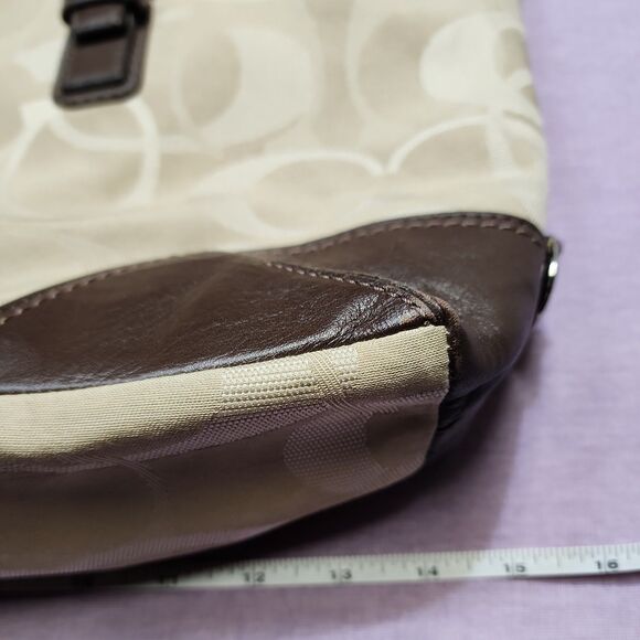 Coach Canvas Convertible Tote - Picture 14 of 14